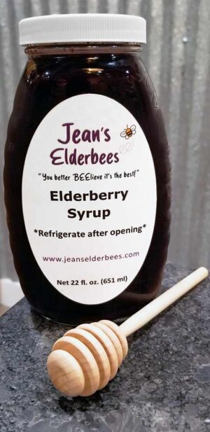 Jean's Elderbees  |  Elderberry Syrup [22 fl oz]