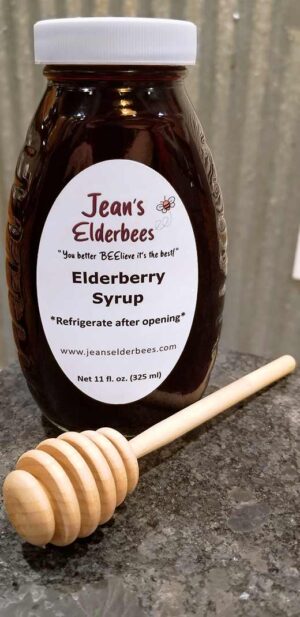 Jean's Elderbees  |  Elderberry Syrup [11 fl oz]